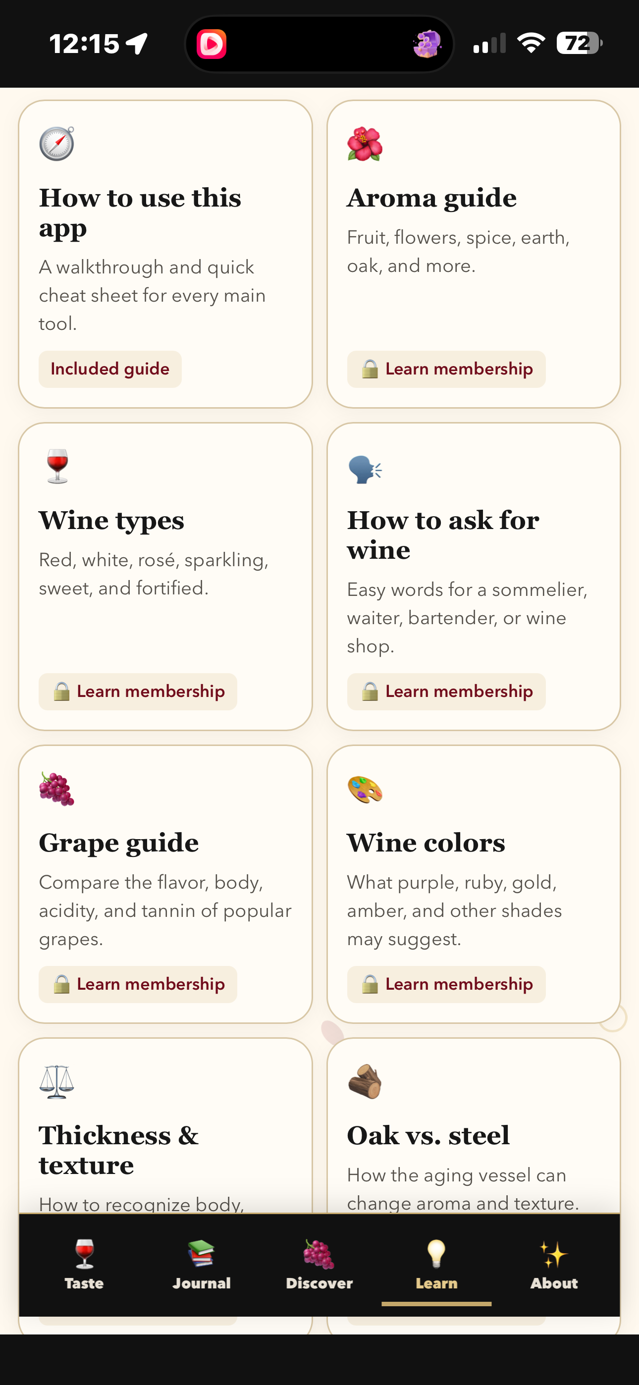 Learn wine basics in The Wine Journal